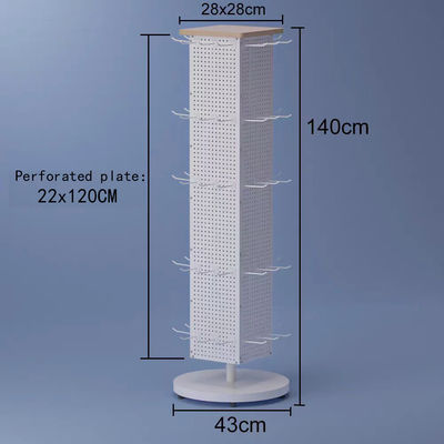 Heavy Duty Metallic Supermarket Shelves 1x1x1ft Custom Colors